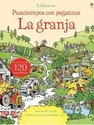 GRANJA, LA PASATIEMPO CON PEGATINAS (120 pegatinas) 7 a 9 años