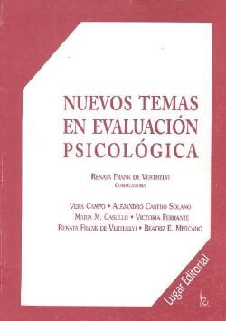 NUEVOS TEMAS EN EVALUACION PSICOLOGICA